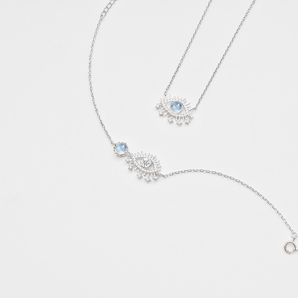 Starry Sky Stone and Diamond Charm – Elegant Jewelry for Women