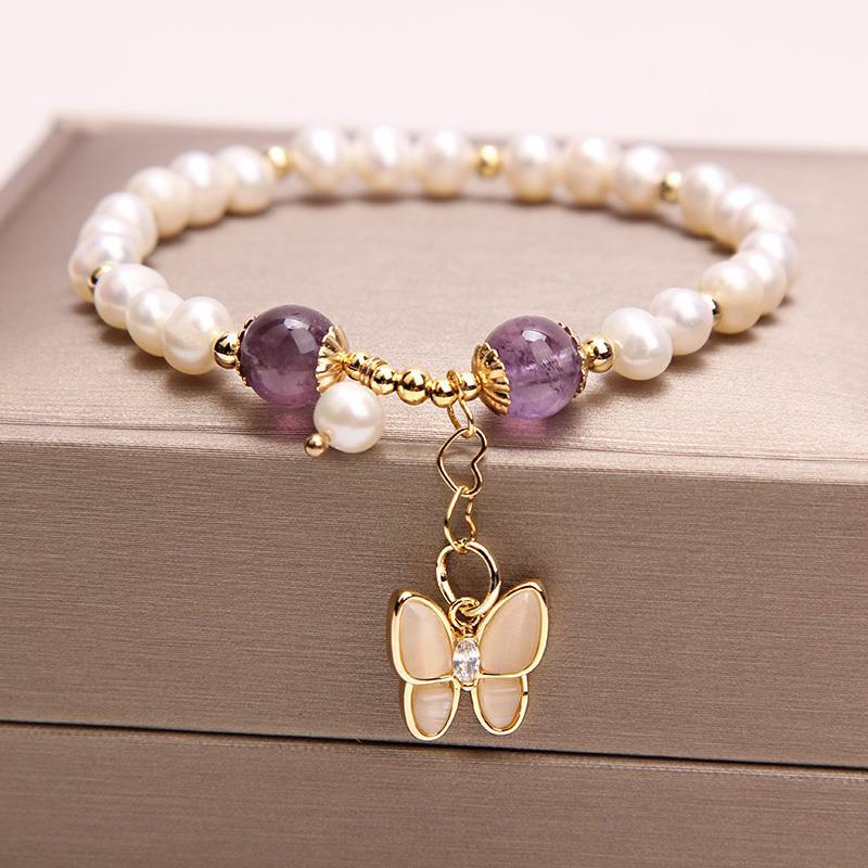 Bracelet - Natural Freshwater Pearl