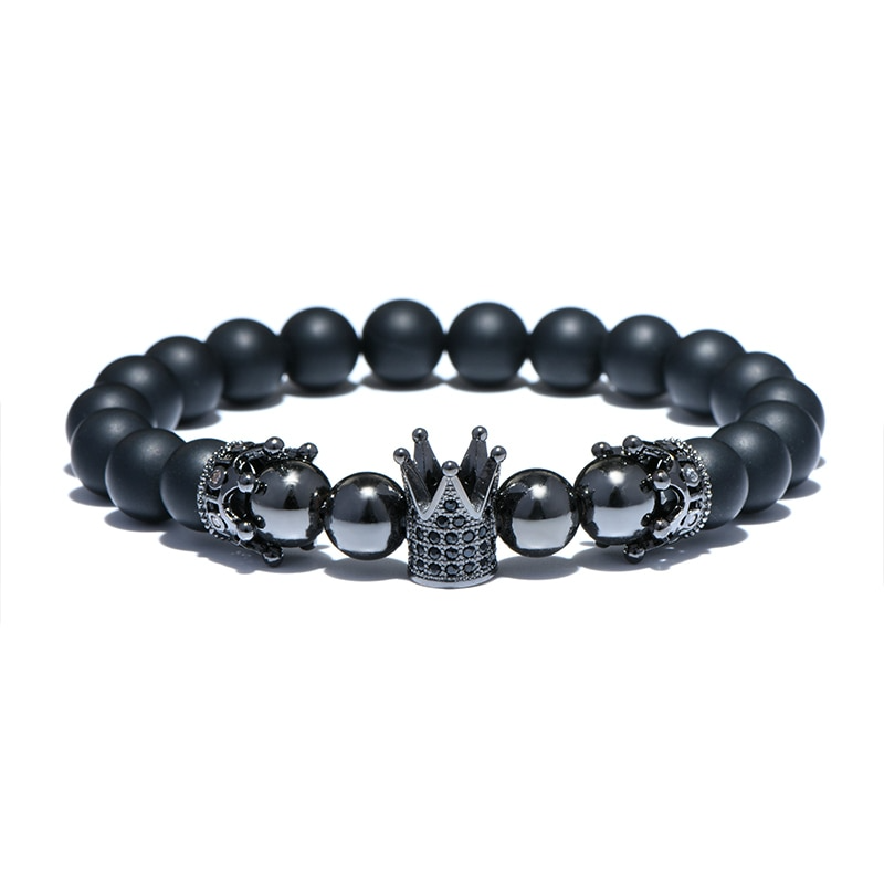 Volcanic Stones Crown Bracelet