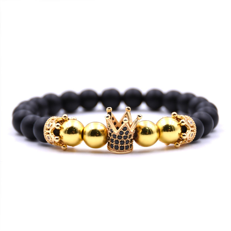 Volcanic Stones Crown Bracelet