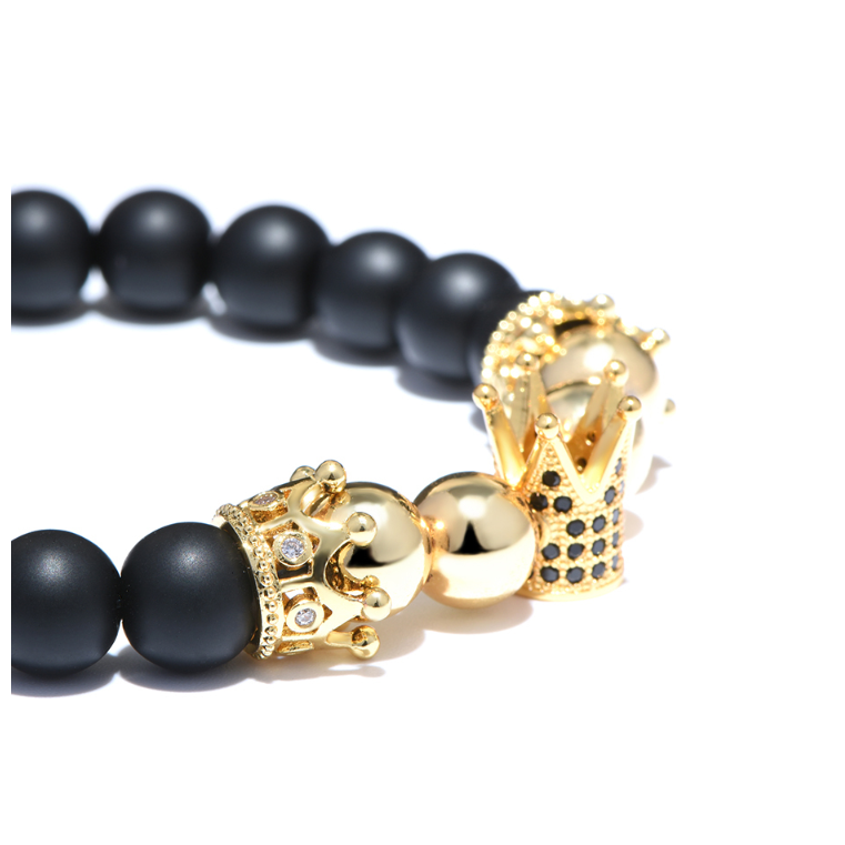 Volcanic Stones Crown Bracelet