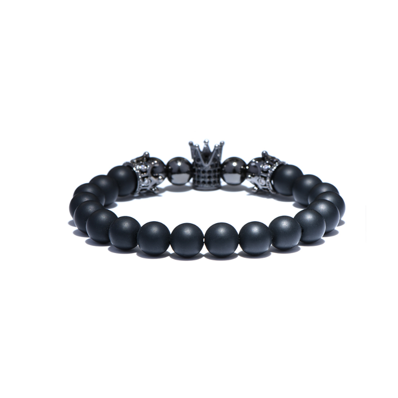 Volcanic Stones Crown Bracelet