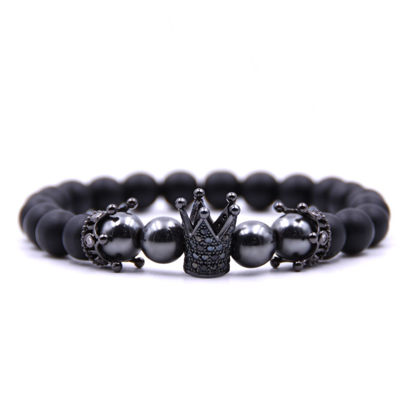 Volcanic Stones Crown Bracelet