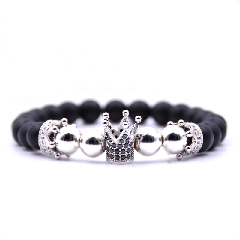 Volcanic Stones Crown Bracelet