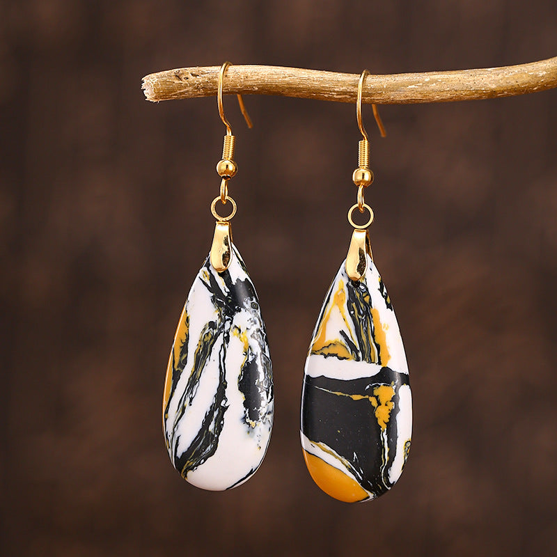 Imperial Stone Drop Earrings