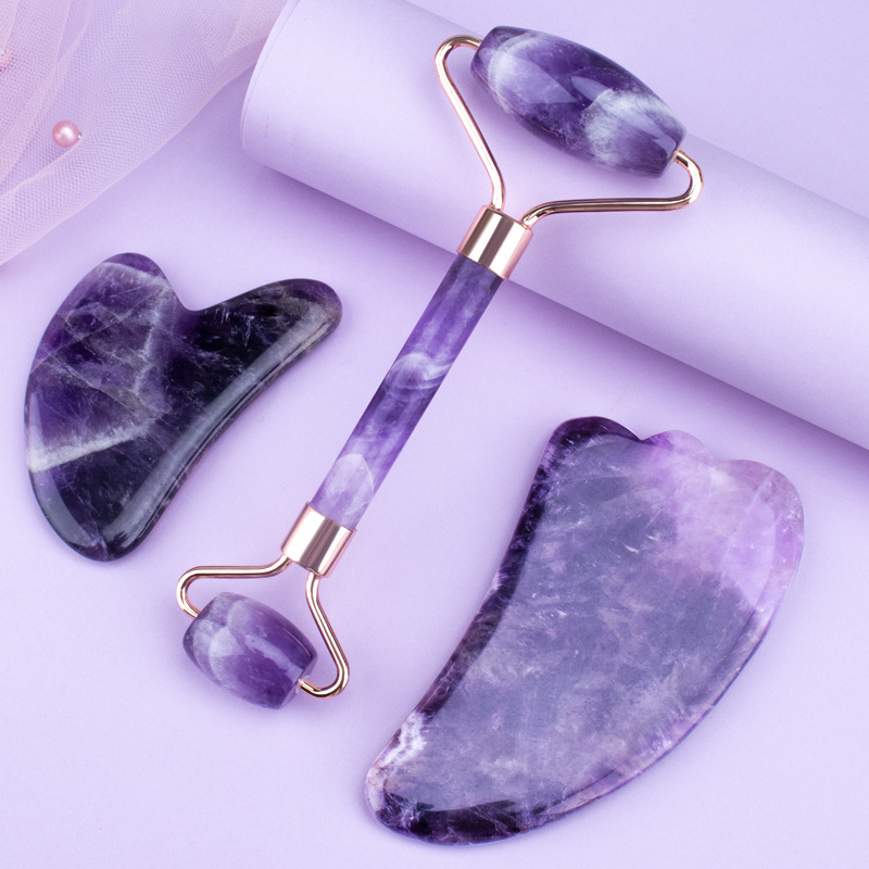 Amethyst Roller Set Massager