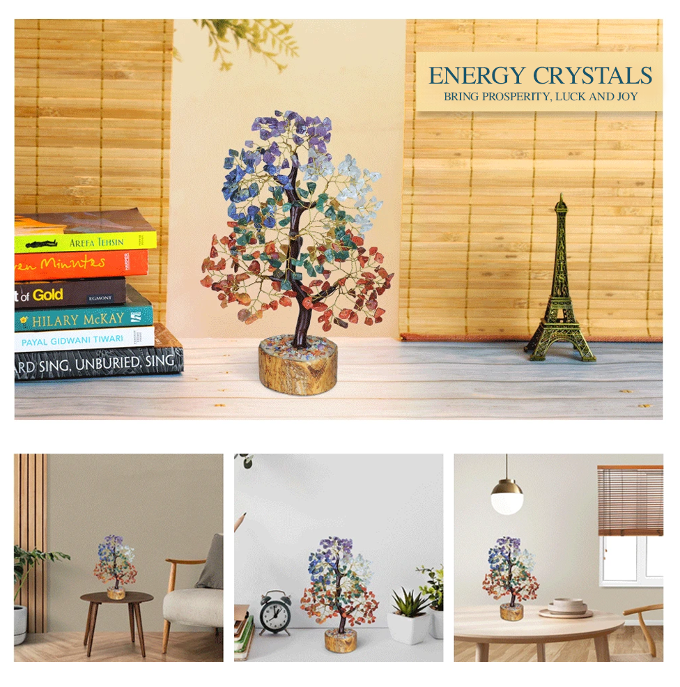 Home Decor - Energy Tree Crystal