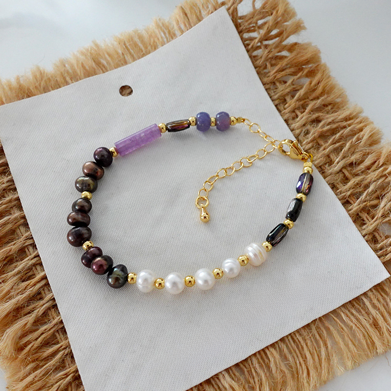 Natural Stone Pearl Necklace