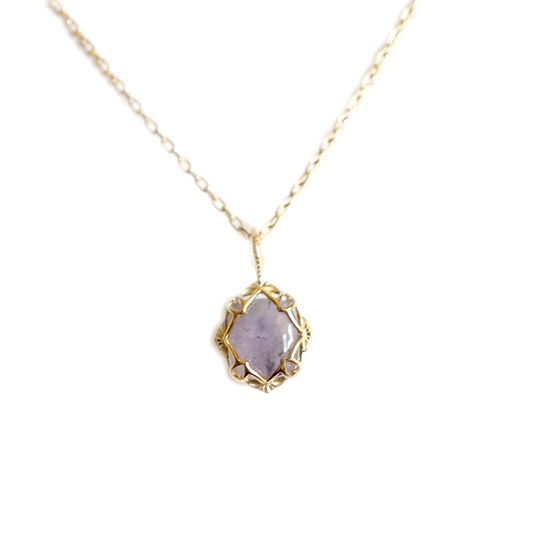 Halskette Amethyst Kristall