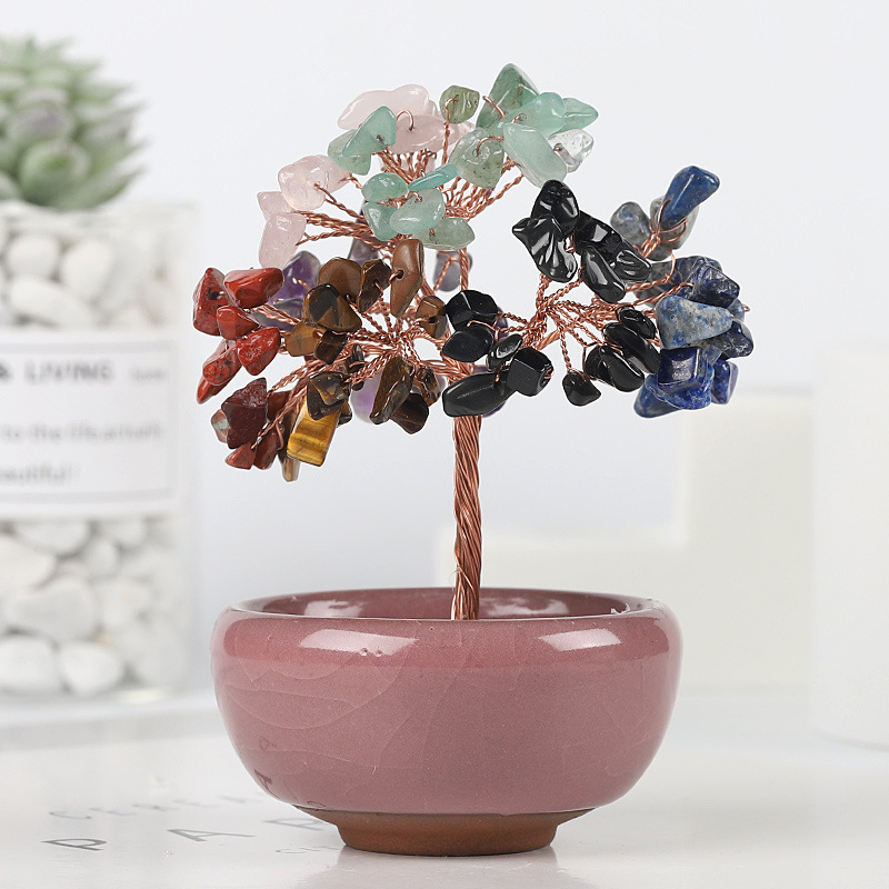 Natural Crystal Lucky Tree Fortune