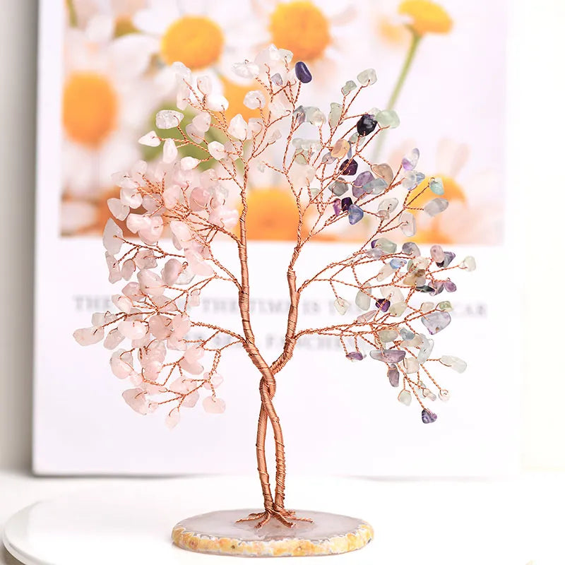 Homedecor - Natural Crystal Fortune Tree