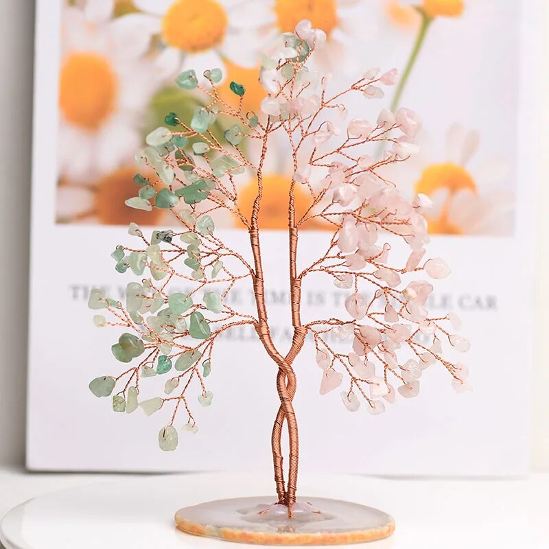 Homedecor - Natural Crystal Fortune Tree