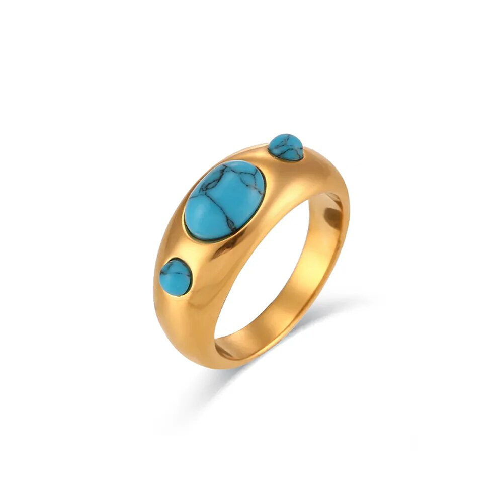 Ring Turquoise Opal Woman